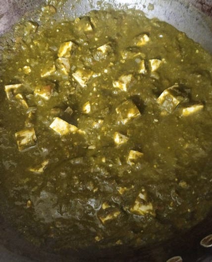पालक पनीर (palak paneer recipe in Hindi)