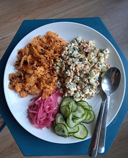 Crispy chili oil rice