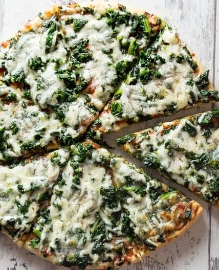 Pizza spinazie