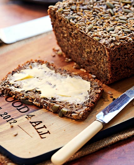 Easy Slow Cooker Danish Sourdough Rye Bread (Rugbrød)