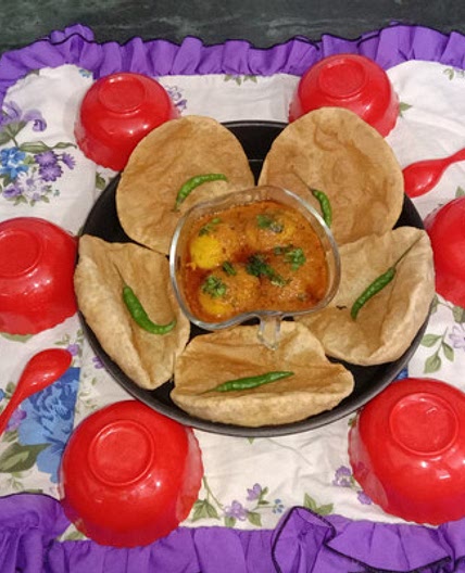 पंजाबी दम आलू सब्जी (punjabi dum aloo sabzi recipe in Hindi)