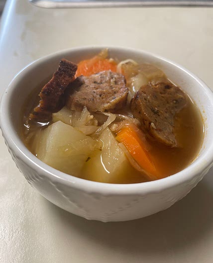 Terries Sour krout  Potato Potato Soup