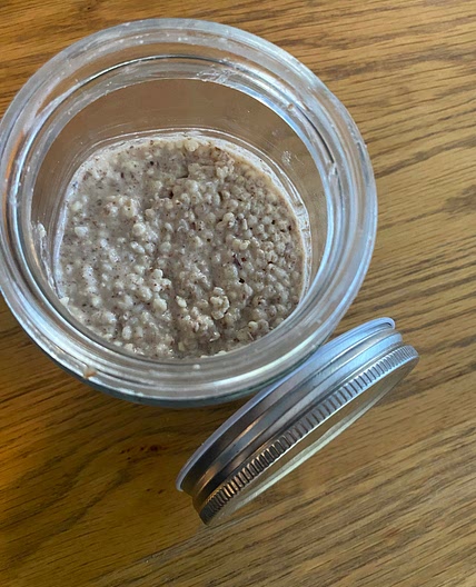 Overnight “porridge” - LF, GF, DF