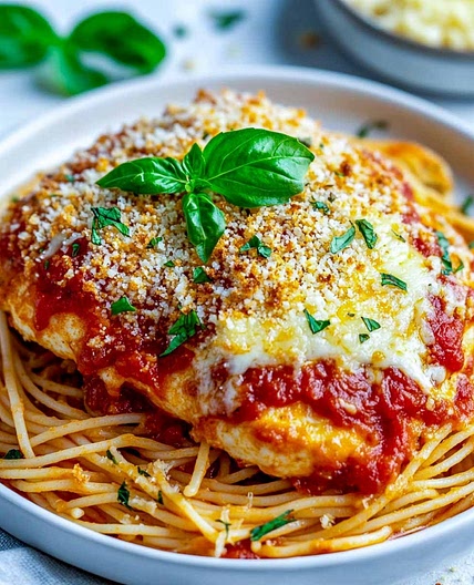 Crockpot Chicken Parmesan