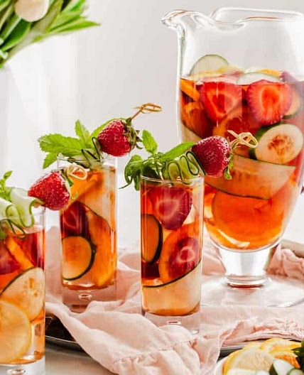 Alcohol-Free Pimm’s-Style Punch