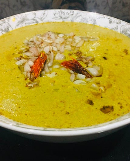 पालक कढ़ी (palak kadhi recipe in Hindi)