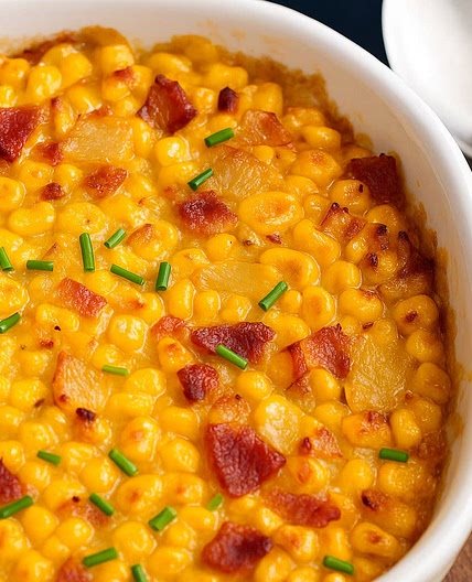 Bacon and Corn Casserole 