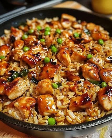 Hibachi Chicken and Rice Skillet Meal