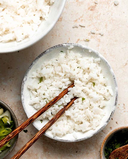 Instant Pot Coconut Rice (no Burn promise!)