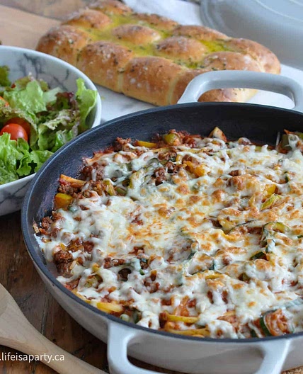 Unstuffed Zucchini