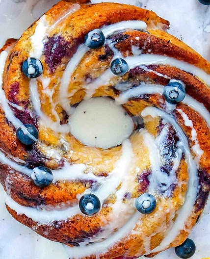 Lemon Blueberry Bundt Cake