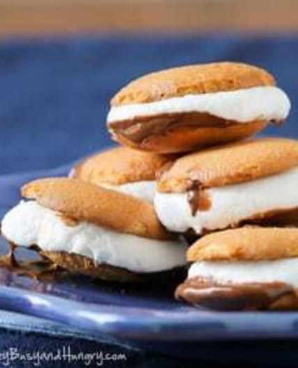 Vanilla Wafer Microwave S'mores
