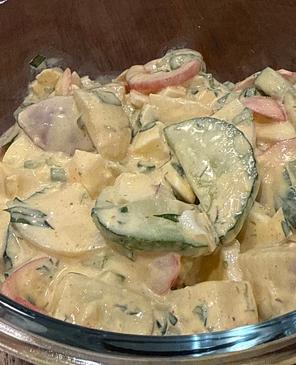 Marit Hammond/Justine Improv Potato Egg Salad