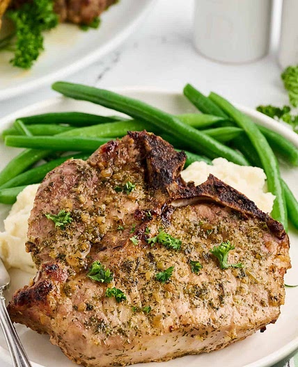 Baked Ranch Pork Chops