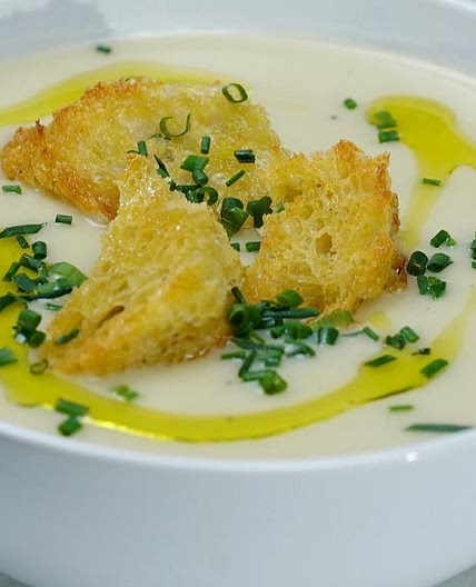 Potato and leek soup recipe
