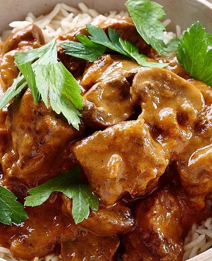 Slow cooker beef stroganoff recipe