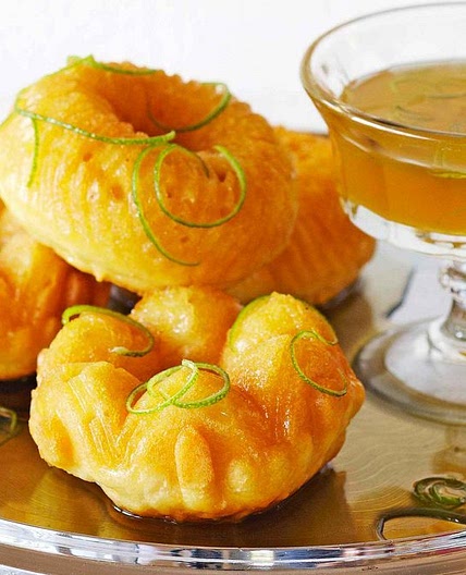 Fruity rum babas