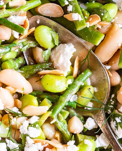 Spring Asparagus Spoon Salad