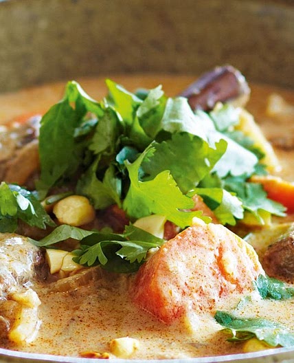 Slow-cooker massaman beef curry recipe