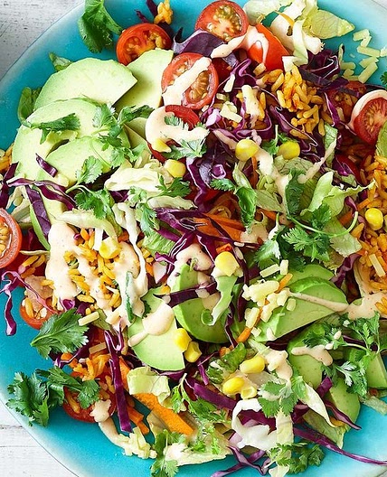 5-ingredient Mexican rice salad
