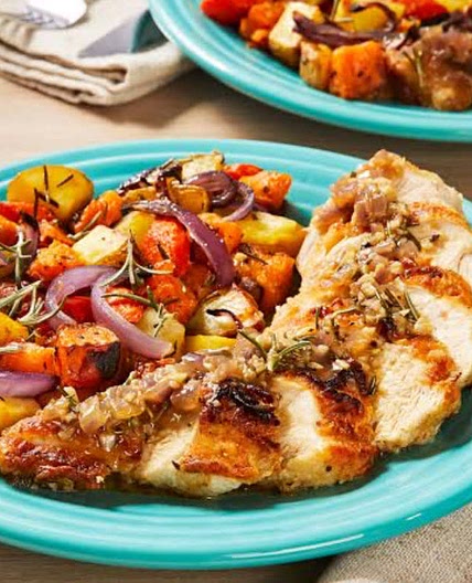Garlic-Rosemary Chicken & Veggies