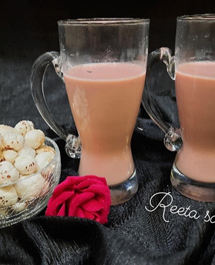 कश्मीरी नून चाय (Kashmiri noon chai recipe in Hindi)