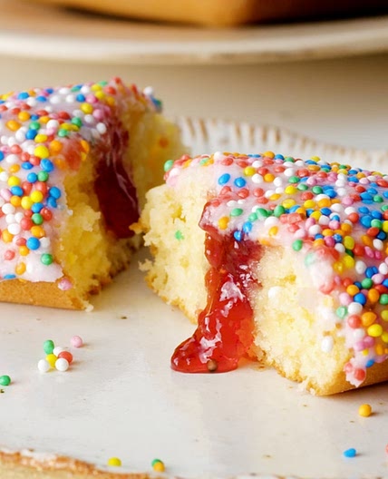 Jaffle maker fairy bread doughnuts recipe