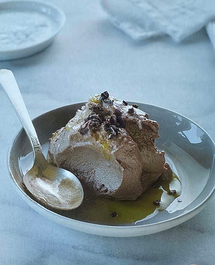 Salted Chocolate and Olive Oil Gelato