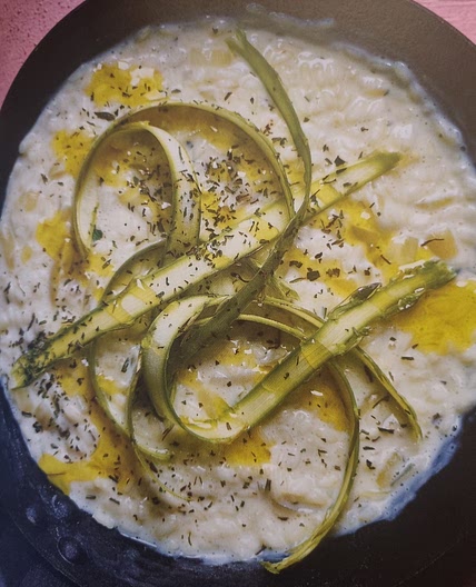 Milk Risotto with Butter Beans