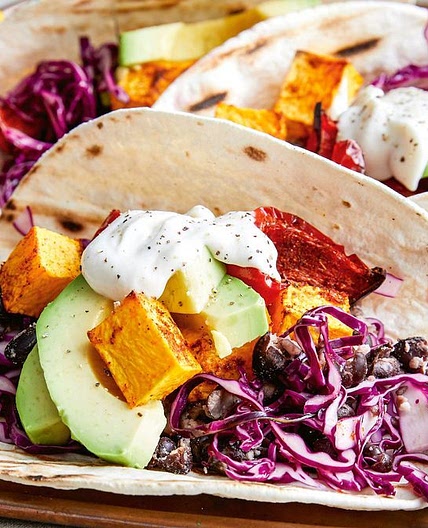 Healthy vegan tacos recipe