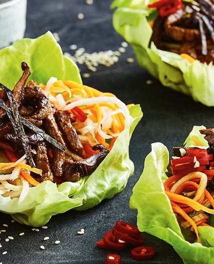 Healthy Japanese tacos recipe