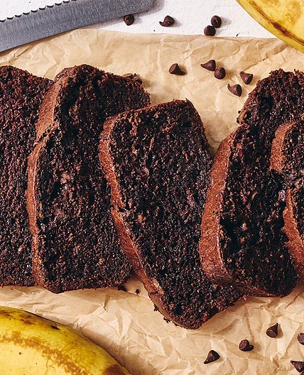Double Chocolate Banana Bread