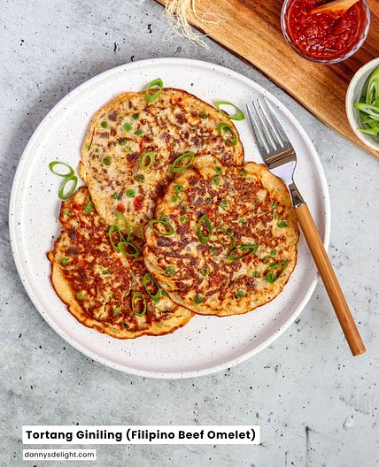Tortang Giniling (Filipino Beef Omelet)