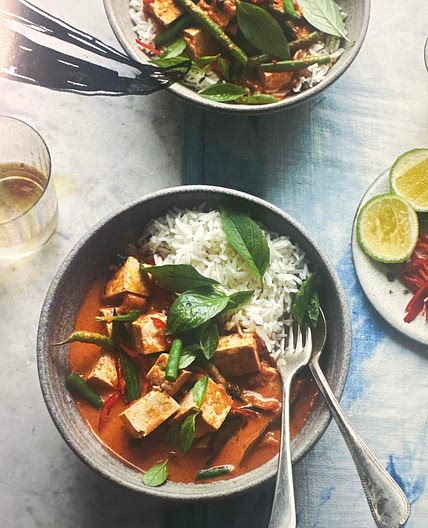Linda’s Green Bean and Red Tofu Curry