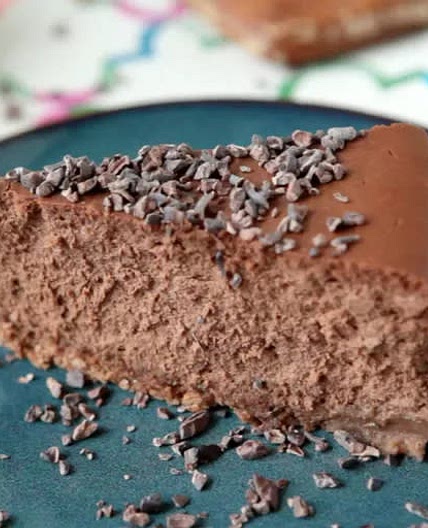 Guinness and Chocolate Cheesecake