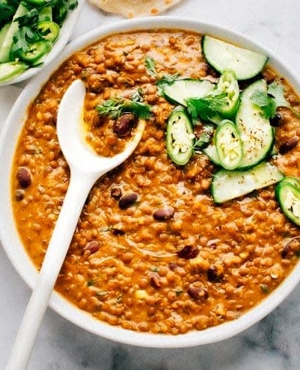 Lentil curry 
