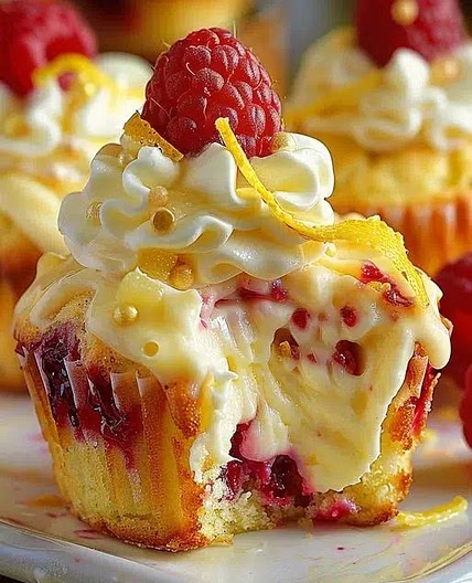 Raspberry Lemon Heaven Cupcakes - Easy and Delicious Recipe