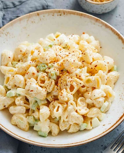 Easy Egg Mac Salad