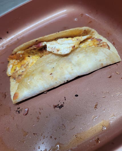 Breakfast Skillet Wrap