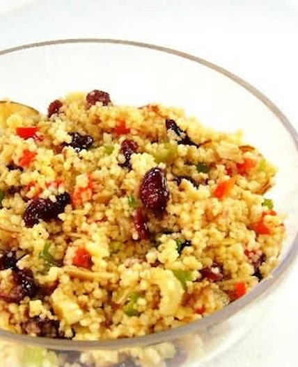 Cranberry‐Almond Couscus Salad