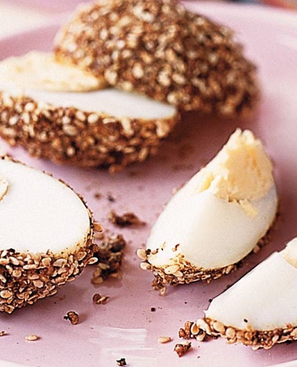Dukkah eggs