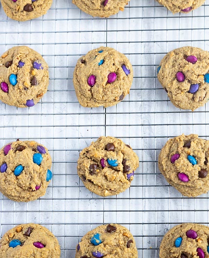 Vegan Monster Cookies