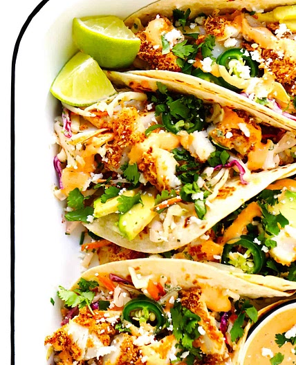 Crispy Baked Fish Tacos