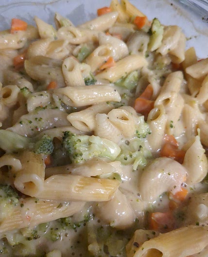 Pasta Alfredo Bake