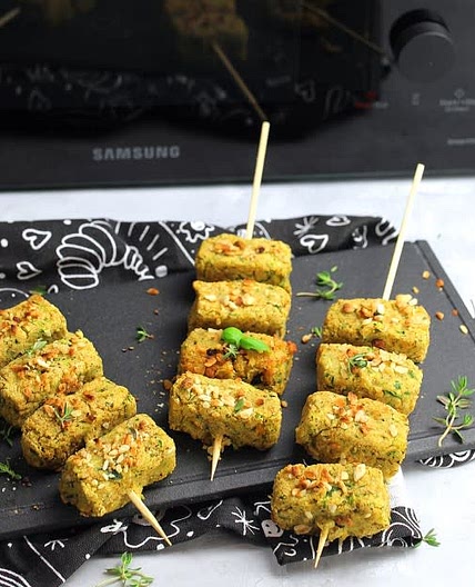 Crocchette di zucchine e ceci