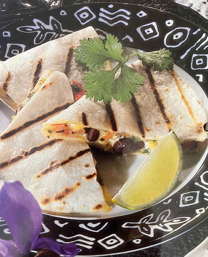 MRS -J1S Grilled Black Bean Quesadillas 