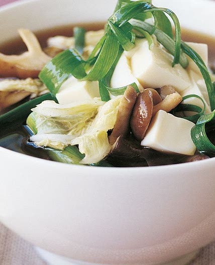 Japanese tofu soup