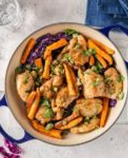 Air-Fryer One Pot Chicken and Vegetables