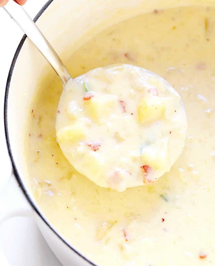 The BEST Potato Soup!