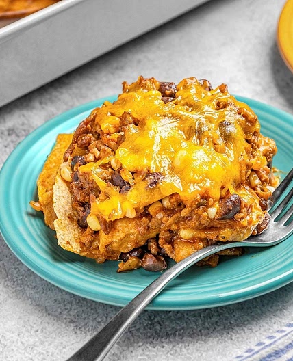 Chili Tortilla Bake